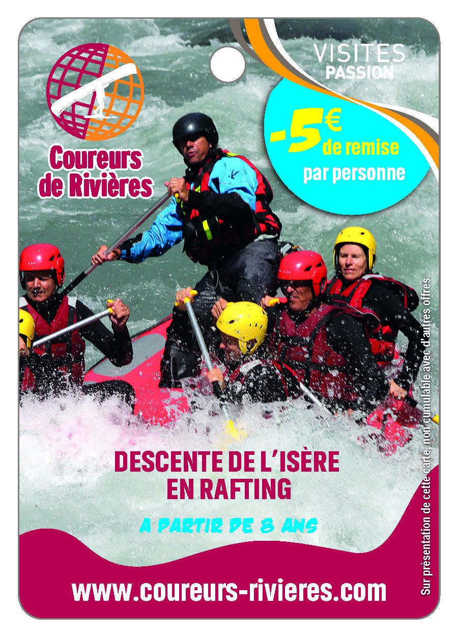 COUREURS DE RIVIÈRES -Descente de l'Isère en rafting