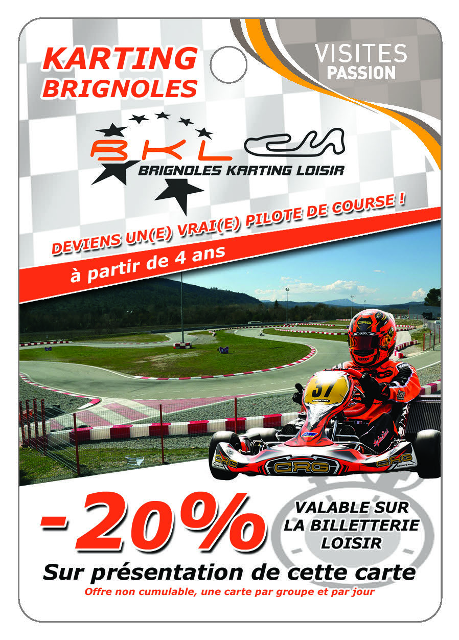 KARTING BRIGNOLES - deviens un(e) vrai(e) pilote de course !