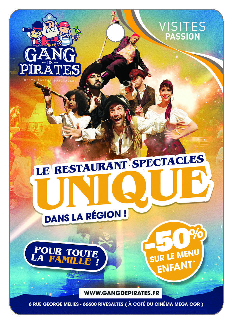 GANG DE PIRATES - Restaurant Spectacles -