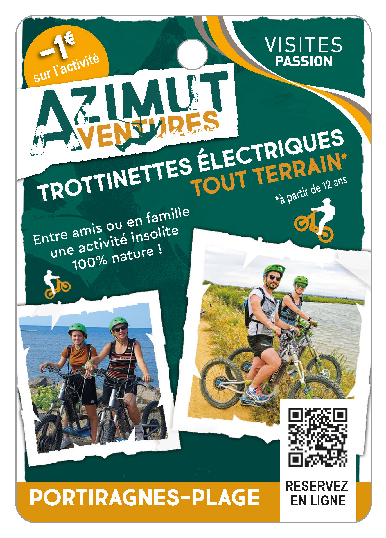AZIMUT AVENTURES - Trottinettes électriques tout terrain -