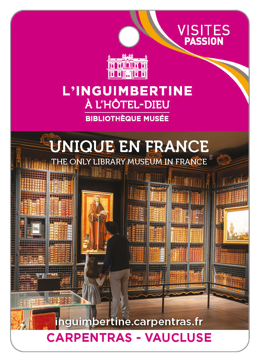 L'INGUIMBERTINE à L'Hotele-Dieu , Bibliothèque Musée -UNIQUE EN FRANCE