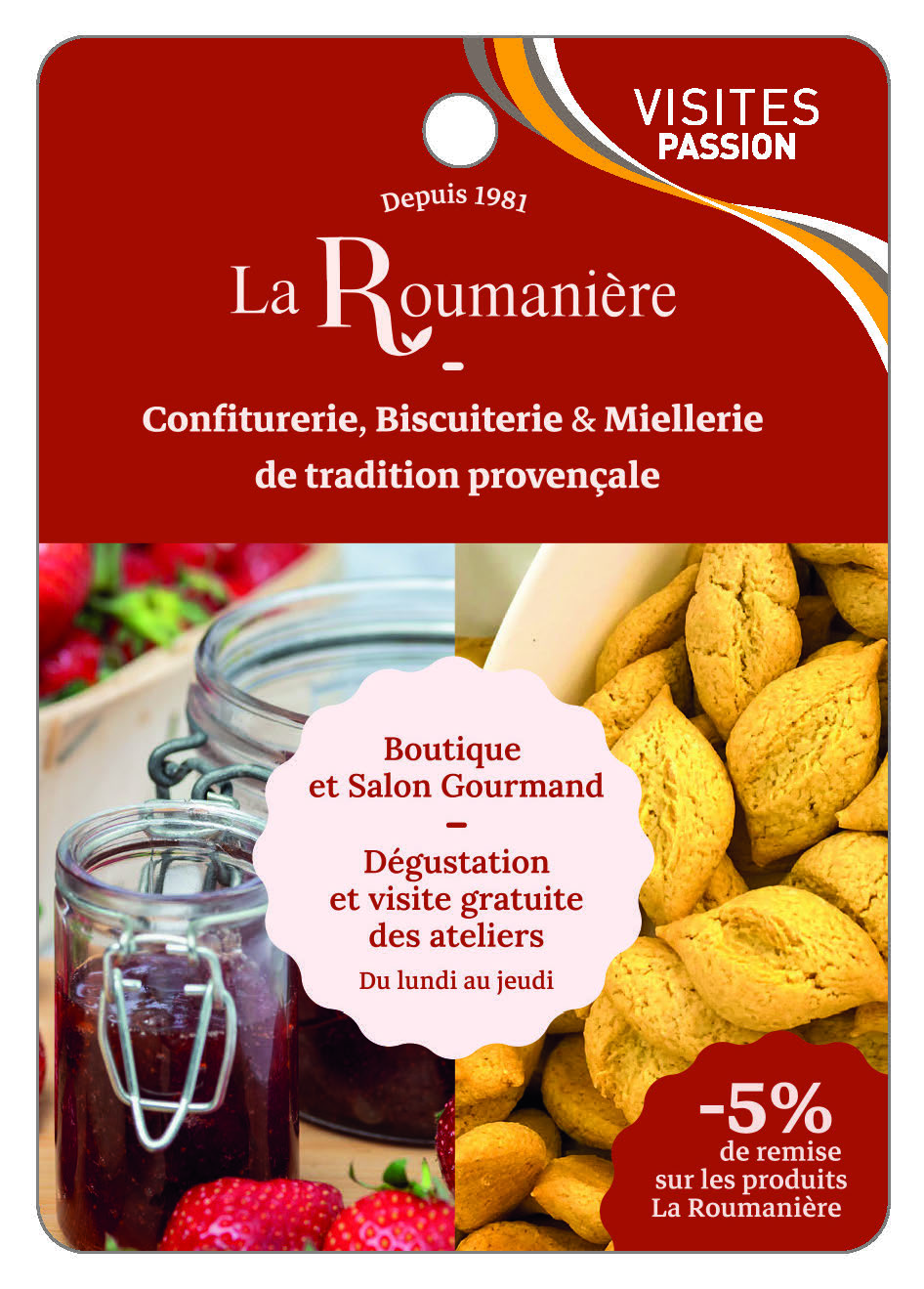 LA ROUMANIÈRE - confiturerie,biscuiterie & miellerie de tradition Provençale