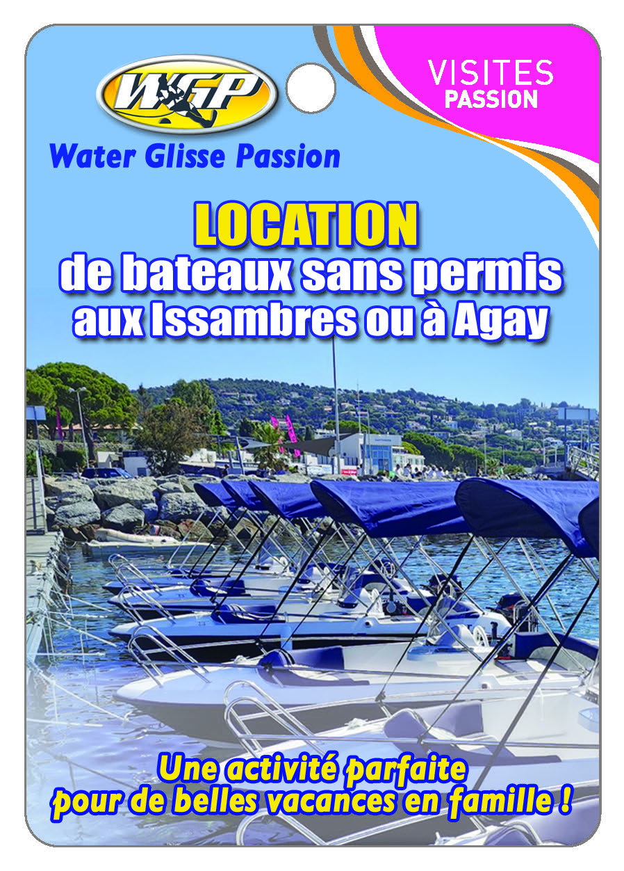 WATER GLISSE PASSION - Location de Bateaux sans permis aux Issambres ou à Agay