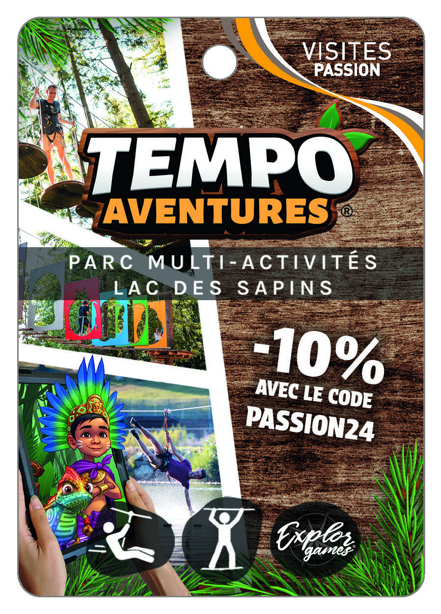 TEMPO AVENTURE, Parc Multi-activités Lac des sapins