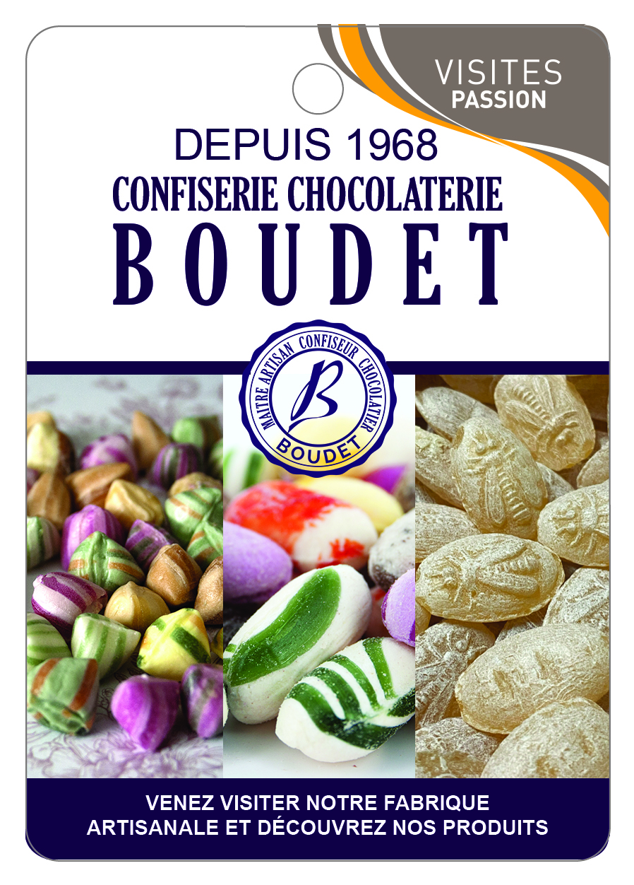 CONFISERIE CHOCOLATERIE BOUDET - depuis 1968 -