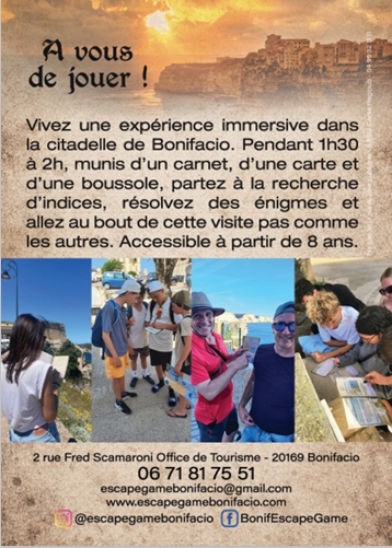 ESCAPE GAME BONIFACIO