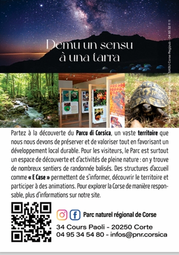 PARC NATUREL REGIONAL DE CORSE