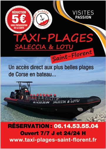 TAXI-PLAGES SAINT-FLORENT