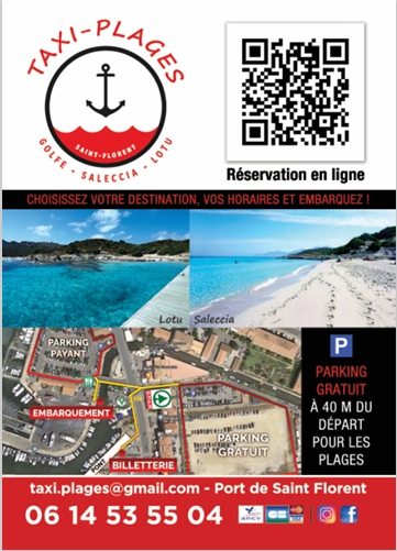 TAXI-PLAGES SAINT-FLORENT
