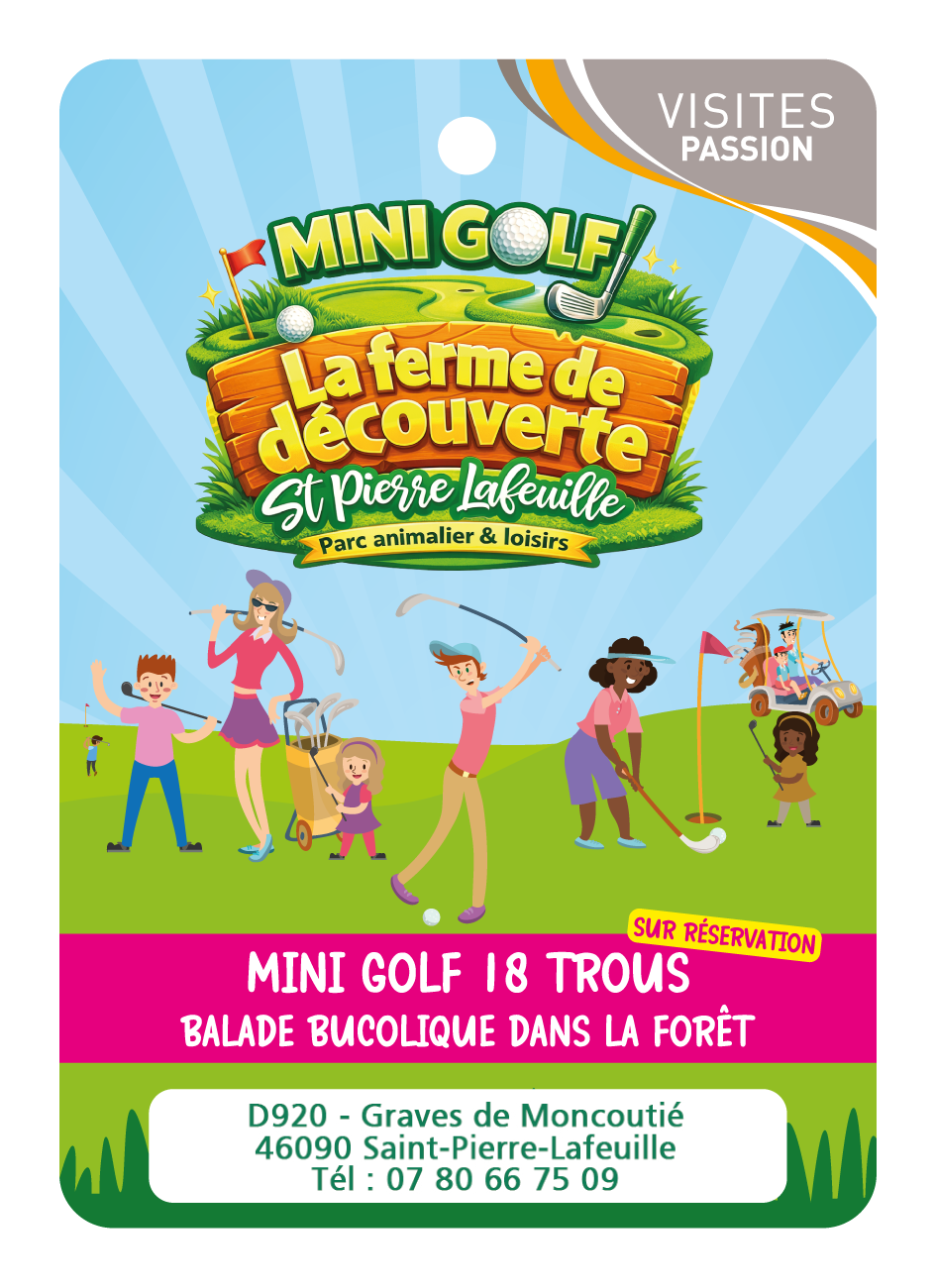 mini golf / La ferme de découverte
