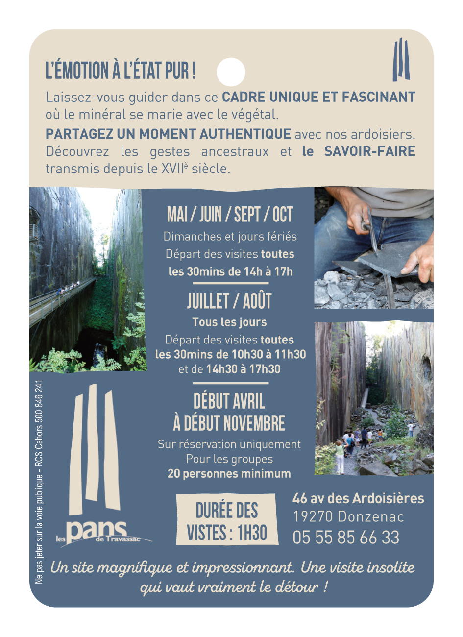 Les pans de Travassac