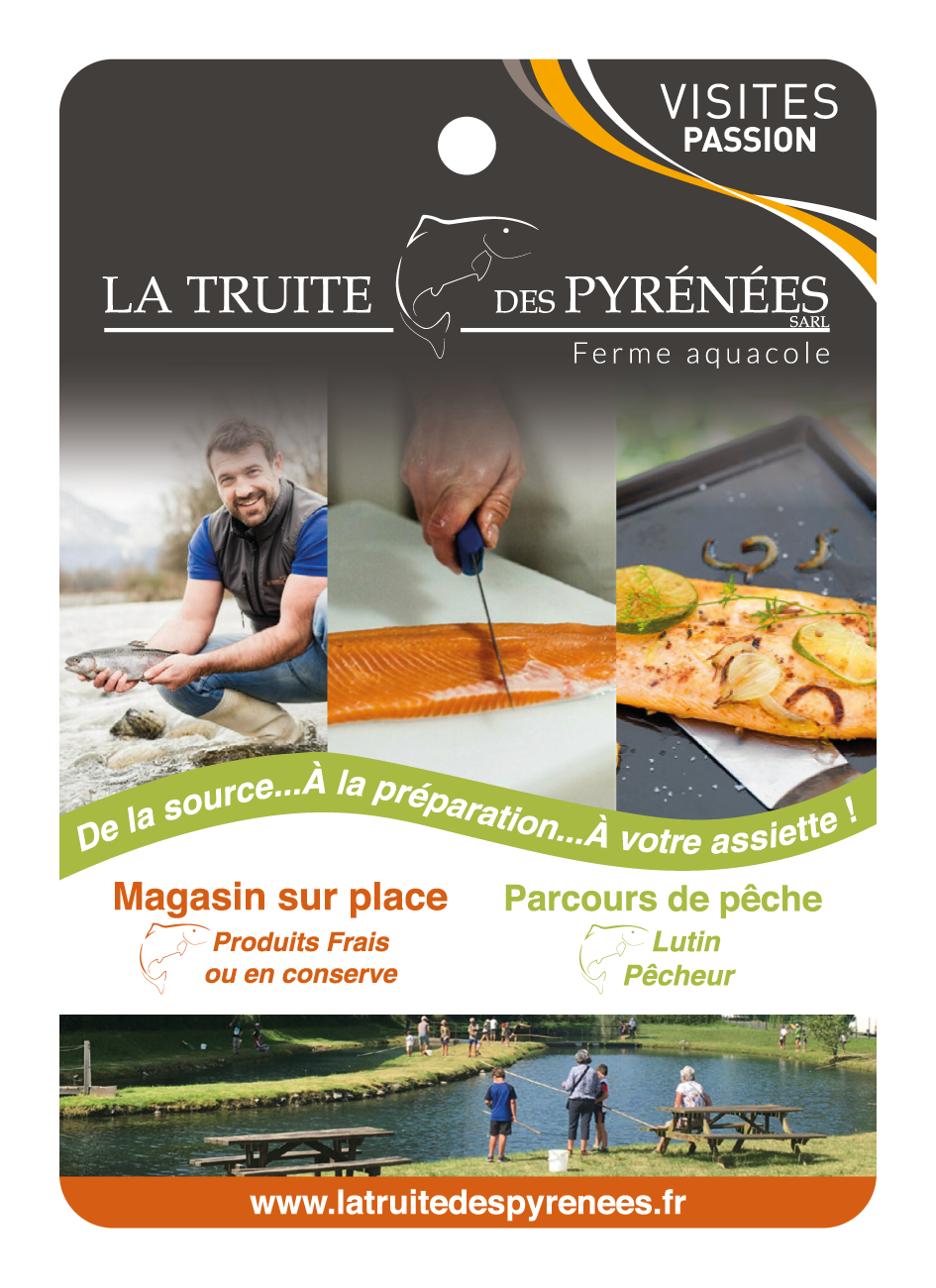 La truite des pyrénées , ferme aquacole