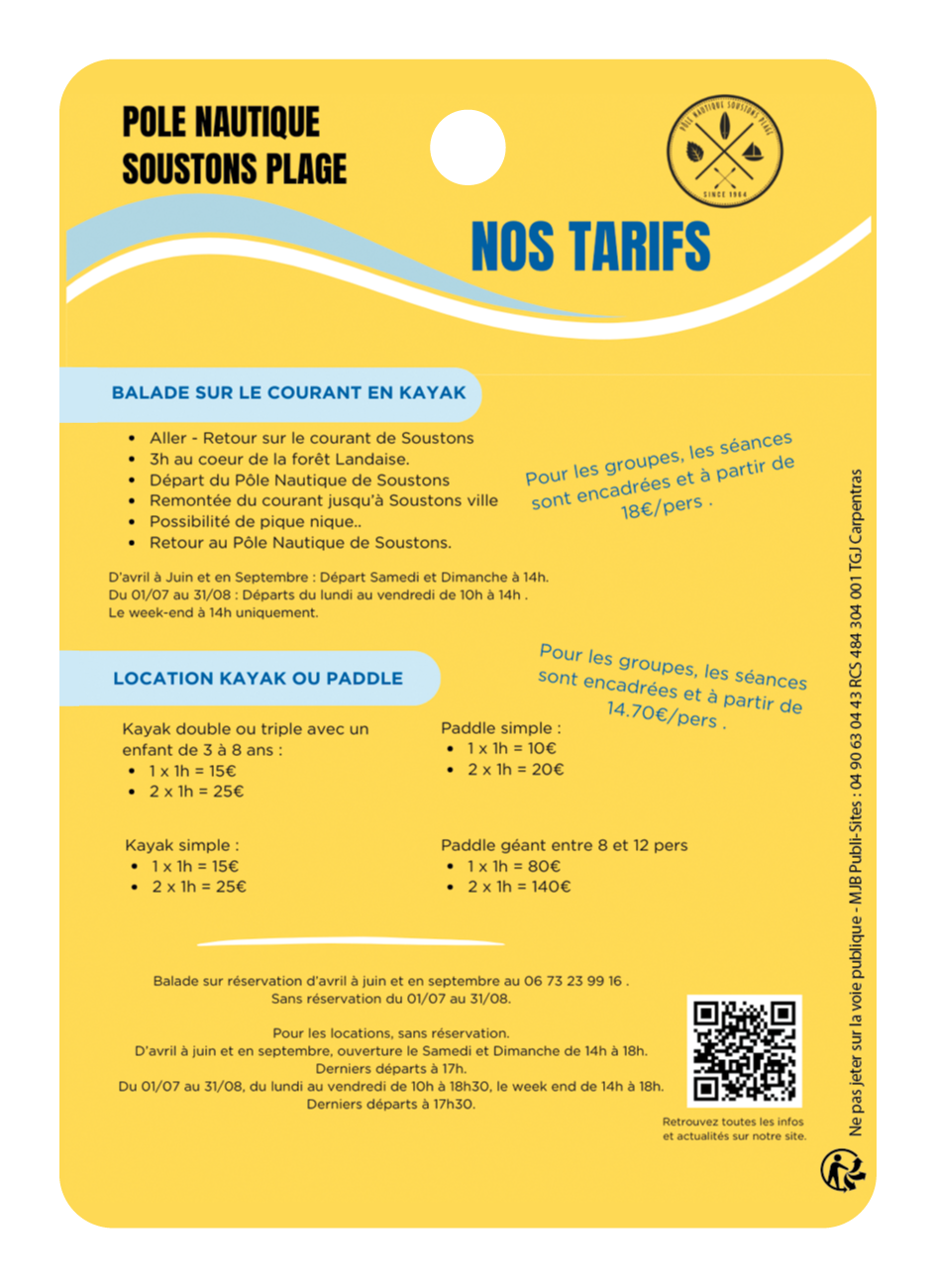 Pôle Nautique Soustons Plage (EvasiOn Landes)