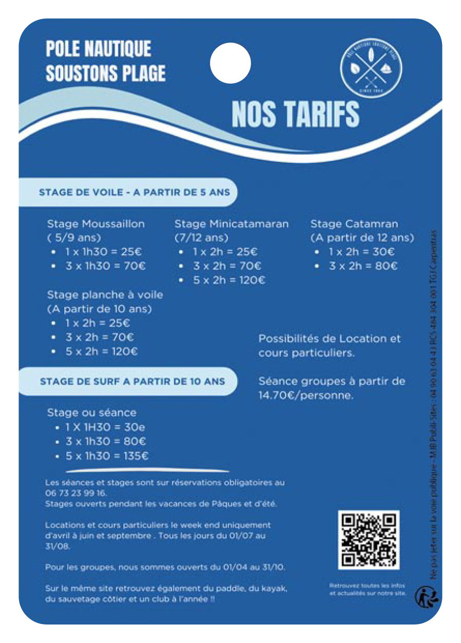 Pôle Nautique de Soustons Plage