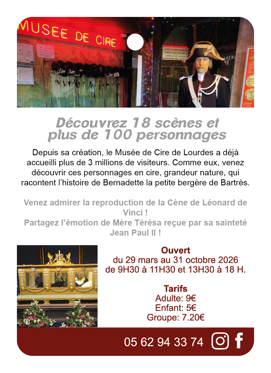 Musée de Cire de Lourdes