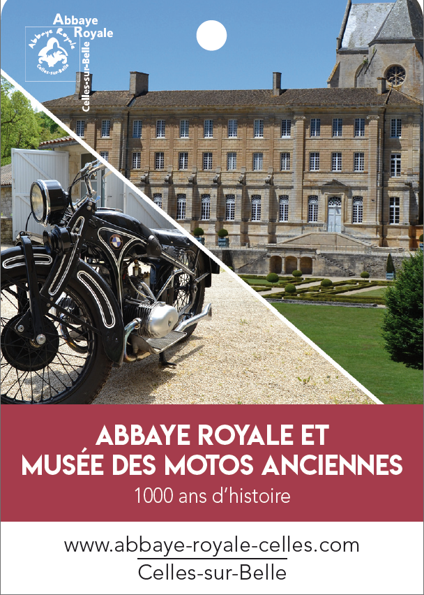 Abbaye Royale et Musée des Motos Anciennes à Celles sur Belle