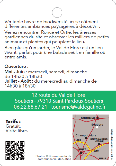 Val de Flore à Saint Pardoux Soutiers