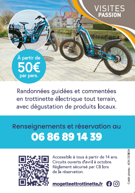 Mogette et Trottinette en Marais Poitevin