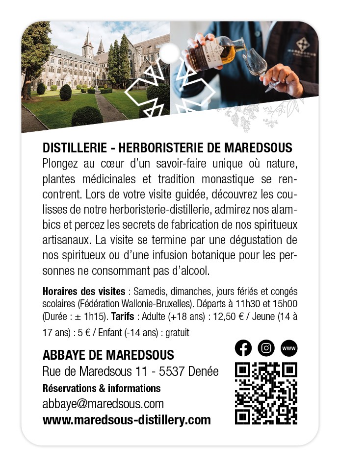 Maredsous Abbey Distrillery