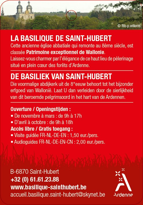La Basilique de Saint-Hubert